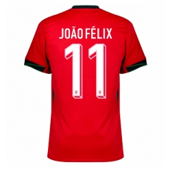 Portugal Joao Felix #11 Hemmatröja EM 2024 Kortärmad