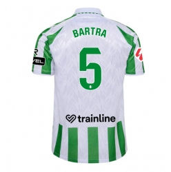 Real Betis Marc Bartra #5 Hemmatröja 2024-25 Kortärmad