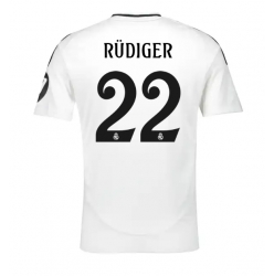 Real Madrid Antonio Rudiger #22 Hemmatröja 2024-25 Kortärmad