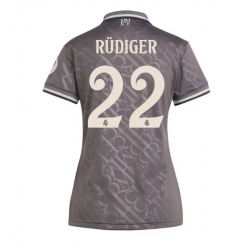 Real Madrid Antonio Rudiger #22 Tredje Tröja 2024-25 Dam Kortärmad