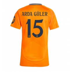 Real Madrid Arda Guler #15 Bortatröja 2024-25 Dam Kortärmad