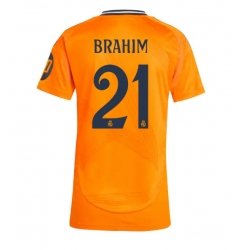 Real Madrid Brahim Diaz #21 Bortatröja 2024-25 Dam Kortärmad