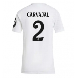 Real Madrid Daniel Carvajal #2 Hemmatröja 2024-25 Dam Kortärmad