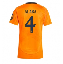 Real Madrid David Alaba #4 Bortatröja 2024-25 Dam Kortärmad