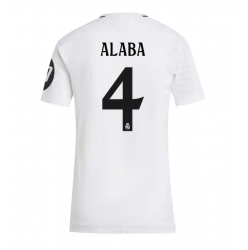 Real Madrid David Alaba #4 Hemmatröja 2024-25 Dam Kortärmad