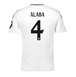 Real Madrid David Alaba #4 Hemmatröja 2024-25 Kortärmad