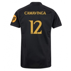 Real Madrid Eduardo Camavinga #12 Tredje Tröja 2023-24 Kortärmad