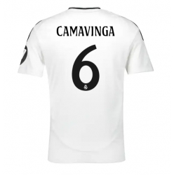 Real Madrid Eduardo Camavinga #6 Hemmatröja 2024-25 Kortärmad