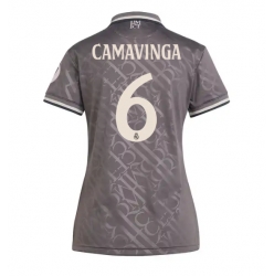 Real Madrid Eduardo Camavinga #6 Tredje Tröja 2024-25 Dam Kortärmad