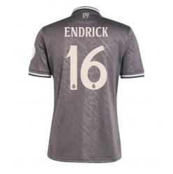 Real Madrid Endrick #16 Tredje Tröja 2024-25 Kortärmad