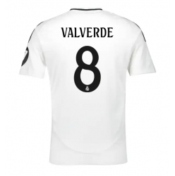 Real Madrid Federico Valverde #8 Hemmatröja 2024-25 Kortärmad