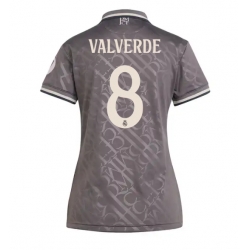 Real Madrid Federico Valverde #8 Tredje Tröja 2024-25 Dam Kortärmad