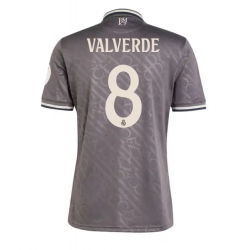 Real Madrid Federico Valverde #8 Tredje Tröja 2024-25 Kortärmad