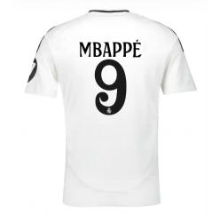 Real Madrid Kylian Mbappe #9 Hemmatröja 2024-25 Kortärmad