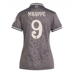 Real Madrid Kylian Mbappe #9 Tredje Tröja 2024-25 Dam Kortärmad