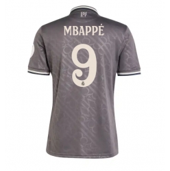 Real Madrid Kylian Mbappe #9 Tredje Tröja 2024-25 Kortärmad