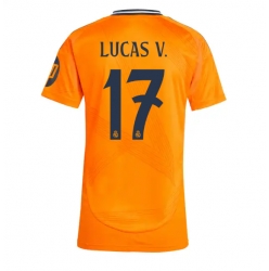 Real Madrid Lucas Vazquez #17 Bortatröja 2024-25 Dam Kortärmad