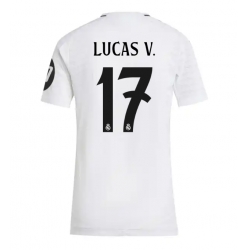 Real Madrid Lucas Vazquez #17 Hemmatröja 2024-25 Dam Kortärmad