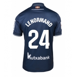 Real Sociedad Robin Le Normand #24 Bortatröja 2023-24 Kortärmad