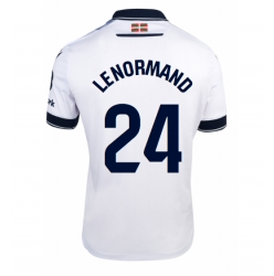 Real Sociedad Robin Le Normand #24 Tredje Tröja 2023-24 Kortärmad