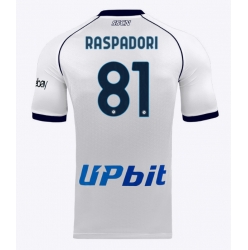 SSC Napoli Giacomo Raspadori #81 Bortatröja 2023-24 Kortärmad