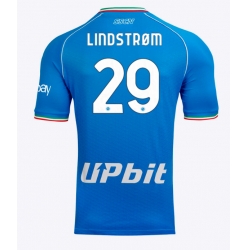 SSC Napoli Jesper Lindstrom #29 Hemmatröja 2023-24 Kortärmad