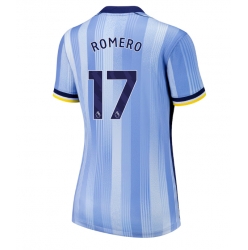 Tottenham Hotspur Cristian Romero #17 Bortatröja 2024-25 Dam Kortärmad