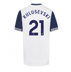 Tottenham Hotspur Dejan Kulusevski #21 Hemmatröja 2024-25 Kortärmad