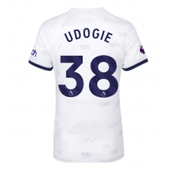 Tottenham Hotspur Destiny Udogie #38 Hemmatröja 2023-24 Dam Kortärmad