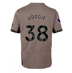 Tottenham Hotspur Destiny Udogie #38 Tredje Tröja 2023-24 Dam Kortärmad