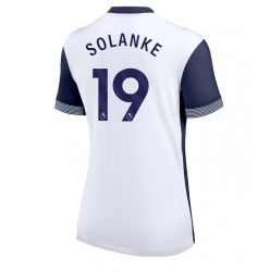 Tottenham Hotspur Dominic Solanke #19 Hemmatröja 2024-25 Dam Kortärmad