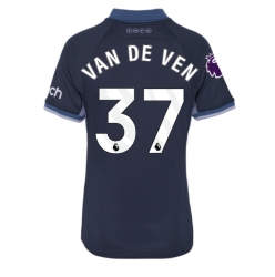 Tottenham Hotspur Micky van de Ven #37 Bortatröja 2023-24 Dam Kortärmad