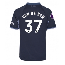 Tottenham Hotspur Micky van de Ven #37 Bortatröja 2023-24 Kortärmad