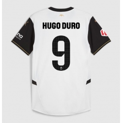 Valencia Hugo Duro #9 Hemmatröja 2024-25 Kortärmad