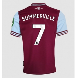 West Ham United Crysencio Summerville #7 Hemmatröja 2024-25 Kortärmad