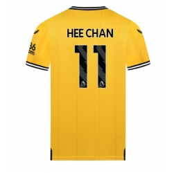 Wolves Hee-chan Hwang #11 Hemmatröja 2023-24 Kortärmad