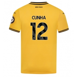 Wolves Matheus Cunha #12 Hemmatröja 2024-25 Kortärmad