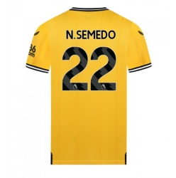 Wolves Nelson Semedo #22 Hemmatröja 2023-24 Kortärmad