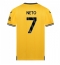 Wolves Pedro Neto #7 Hemmatröja 2023-24 Kortärmad